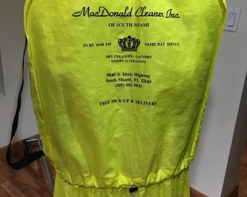 Macdonald Cleaners Cover bag